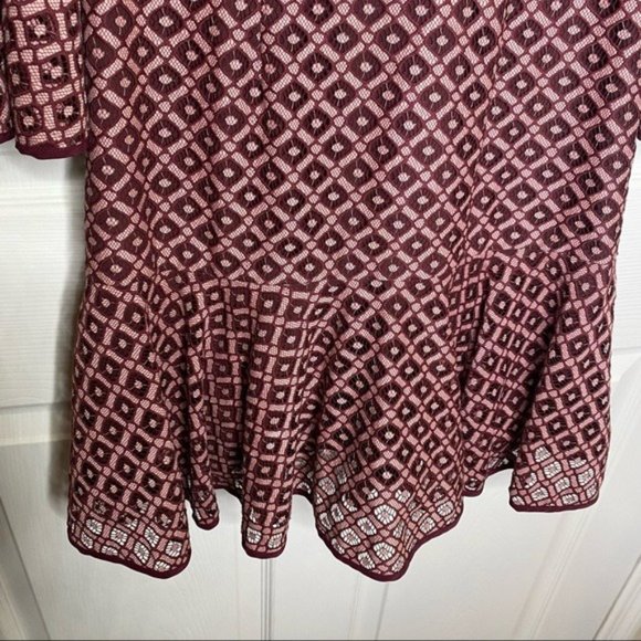 cinq a sept Cossette Lace Bell-Sleeve Dress - Picture 5 of 13